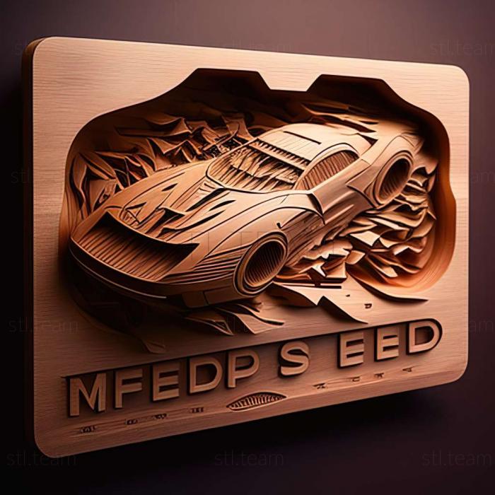 3D model The Need for Speed Special Edition game (STL)